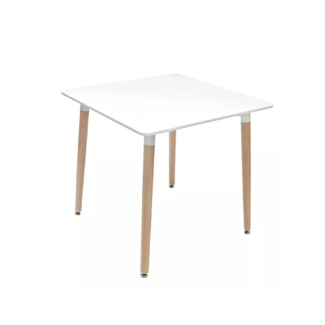 MESA DE COMEDOR EAMES CUADRADA 80 CM Mesa Eames Blanca Cuadrada 80cm