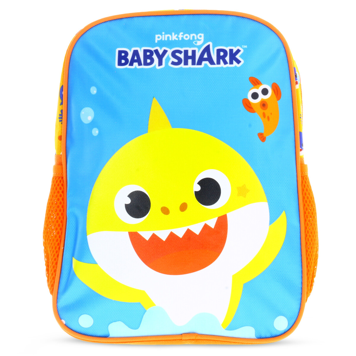 Mochila Baby Shark Disney - Azul/Naranja 