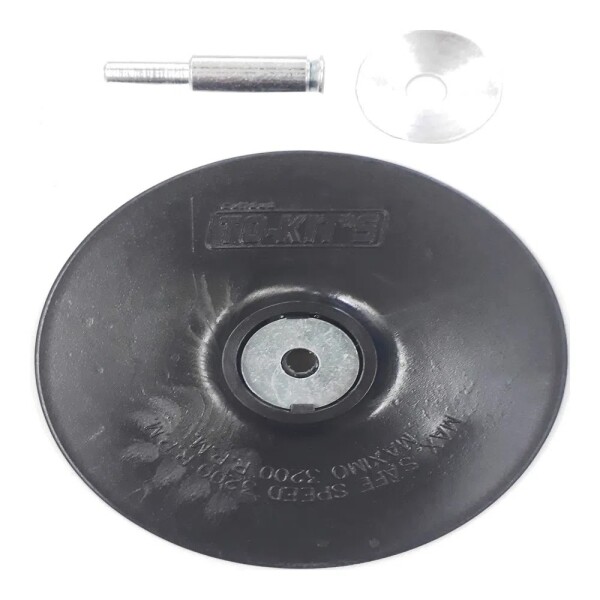 Disco de Goma 4 1/2" Para Amoladora Tokit Disco de Goma 4 1/2" Para Amoladora Tokit