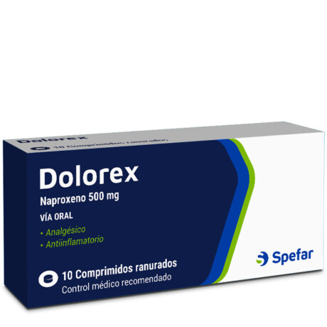 Dolorex 500mg 10 Comprimidos Dolorex 500mg 10 Comprimidos