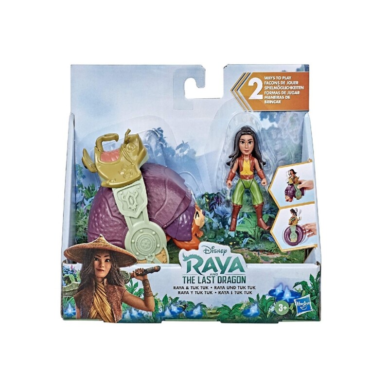 Muñeca Disney Princesa Raya con Tuk Tuk DISNEY PRINCESAS RAYA Y TUK TUK