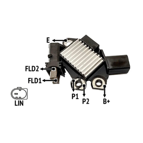 REGULADOR VOLTAJE FORD FIESTA VALEO HYUNDAI NOSSO REGULADOR VOLTAJE FORD FIESTA VALEO HYUNDAI NOSSO