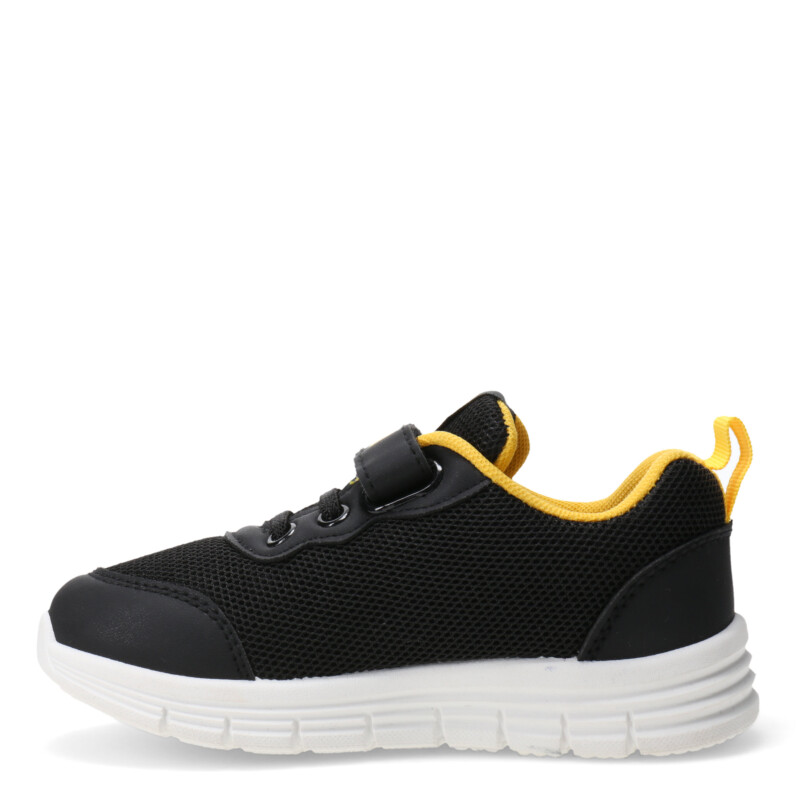 Championes Infantiles DC Running Batman Negro - Amarillo