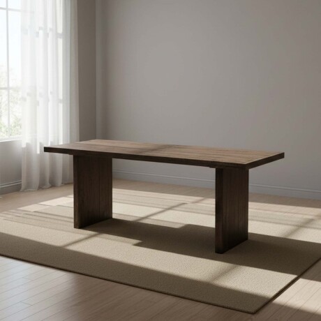 MESA DE COMEDOR MADERA MARRON EDUARDO