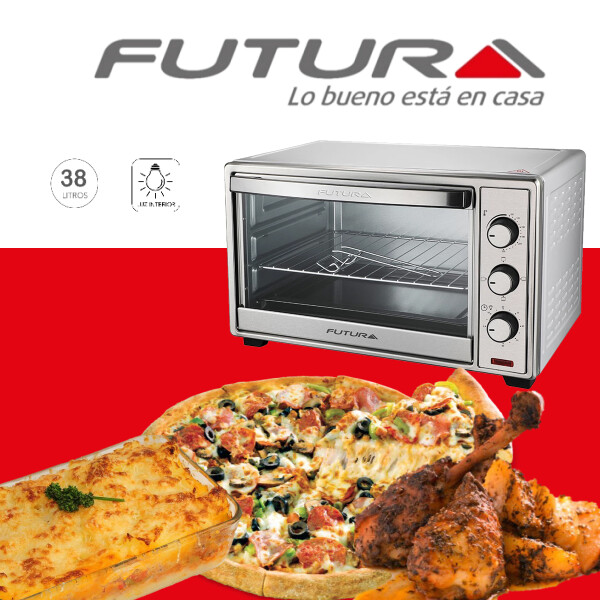 Mini Horno Futura Fut-mh38x HORNO ELECTRICO FUTURA FUT-MH38X