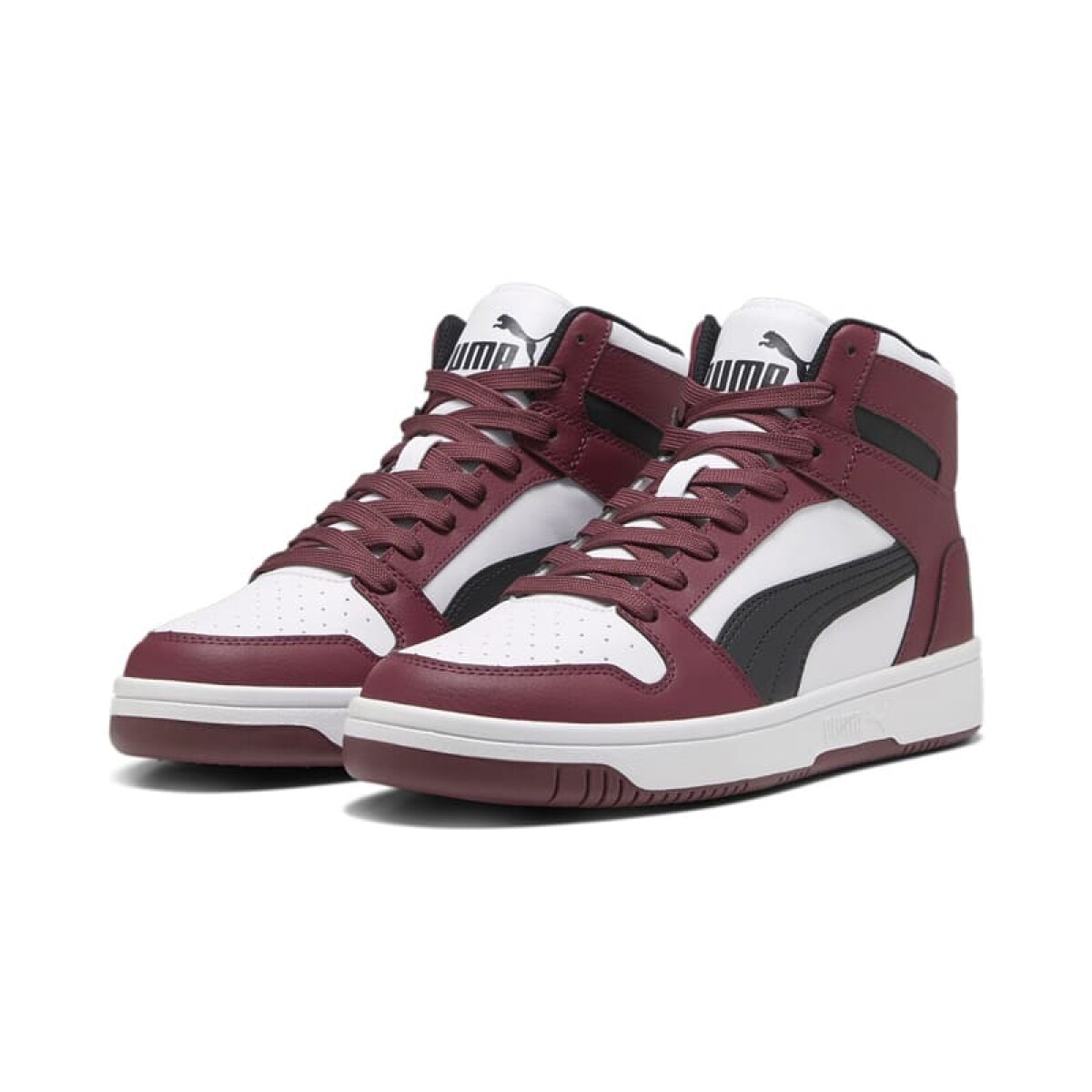 Championes Puma Rebound de Hombre - 369573 37 - Bordo-blanco 