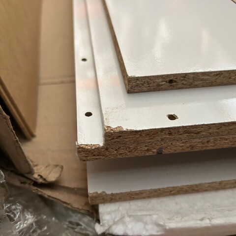 [OUTLET] Ropero Armario 6 puertas 2 cajones con estantes y perchero 170 x 134 x 36 cm - Blanco [OUTLET] Ropero Armario 6 puertas 2 cajones con estantes y perchero 170 x 134 x 36 cm - Blanco