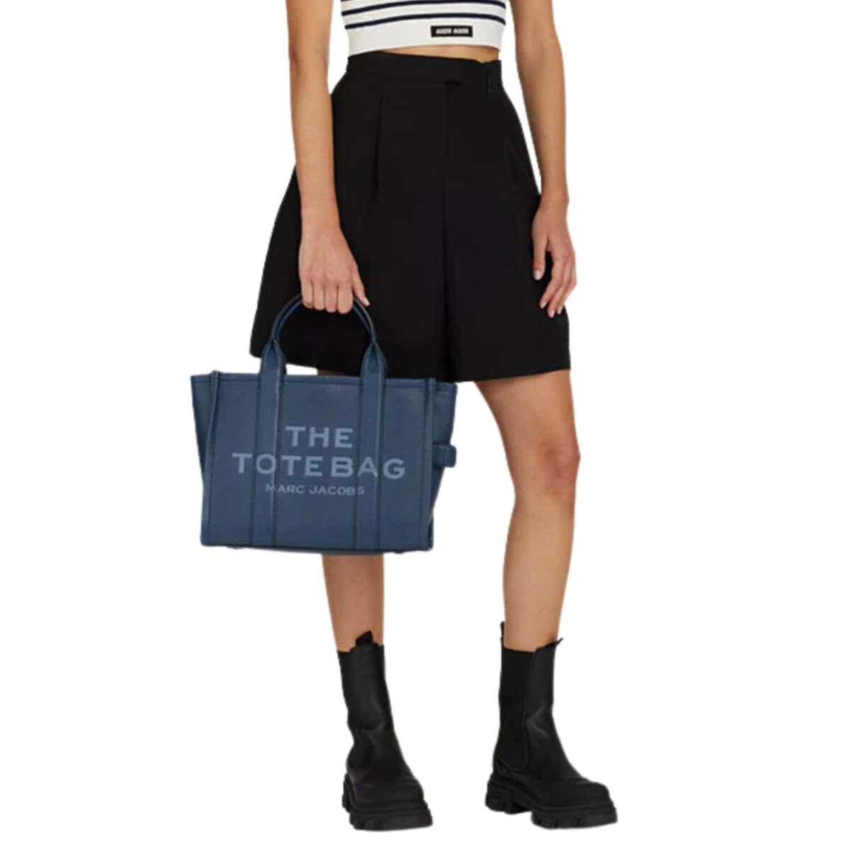 MARC JACOBS - THE LEATHER MEDIUM TOTE BAG 
