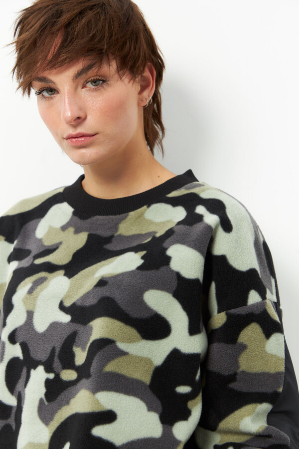 BUZO TRAVIS Verde Militar