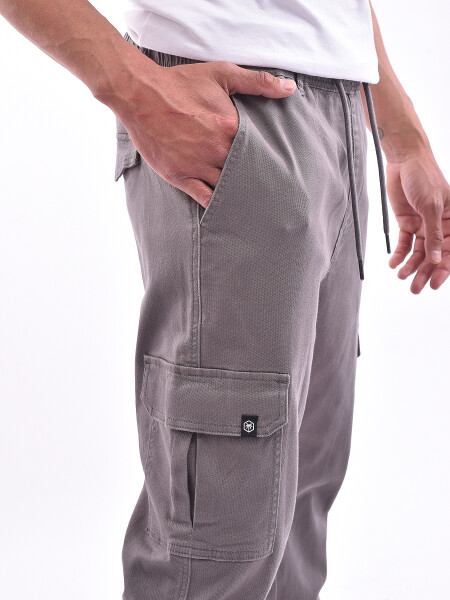 JOGGER CARGO ZOUK GRIS OSCURO