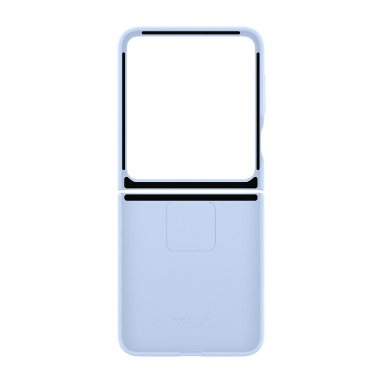 Funda Samsung Silicone Case con Anillo Original para Galaxy Z Flip6 EF-PF741 Blue