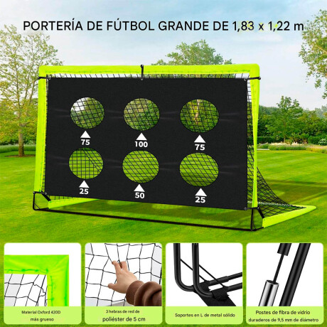 Set X2 Arcos Futbol Entrenamiento 180x120m Completo Set X2 Arcos Futbol Entrenamiento 180x120m Completo