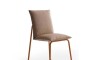 Juego de comedor - 4 sillas Soft Atria Redonda - Marrón Juego de comedor - 4 sillas Soft Atria Redonda - Marrón