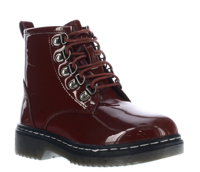 Bota LALITA acordonada Burgundy