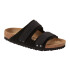 Sandalia Uji Nubuck/Suede Leather - Estrecho Black