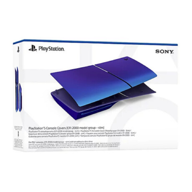Cover para PlayStation 5 Slim Standard Playstation Cobalt Blue