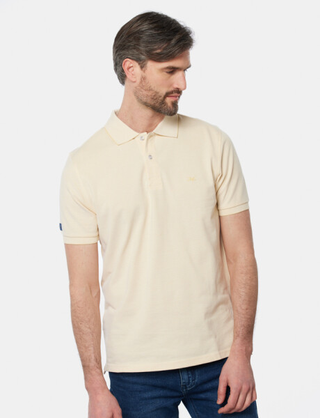 REMERA POLO LISA Amarillo