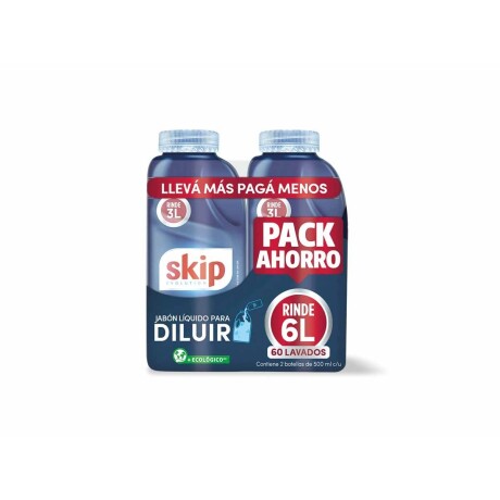 Pack 2 Jabón Líquido Skip para Diluir 500ML 001