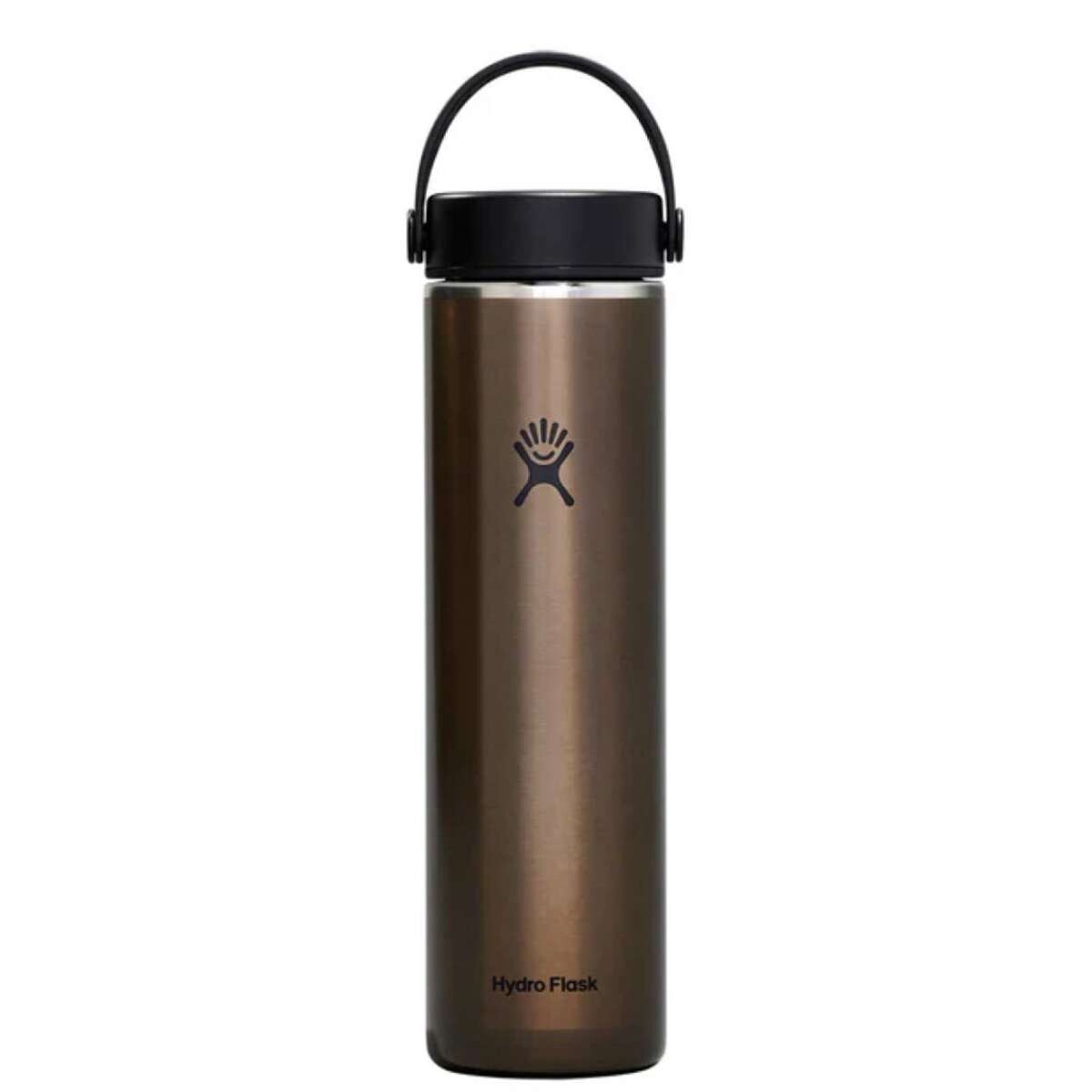 Botella Hydro Flask 24 Oz Lightweight Wide Flex Cap B - Obsidian 