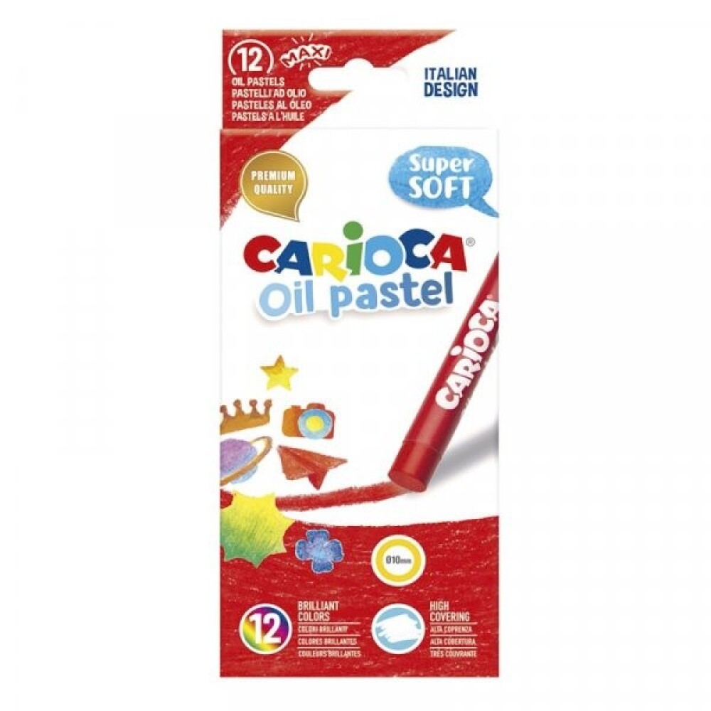 Óleo Pasteles x12 Carioca Maxi #Óleo Pasteles x 12 Carioca Maxi