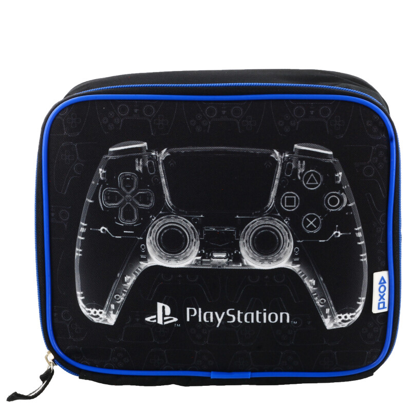 Necessaire Play Station Neceser PlayStation Negro - Gris - Azul