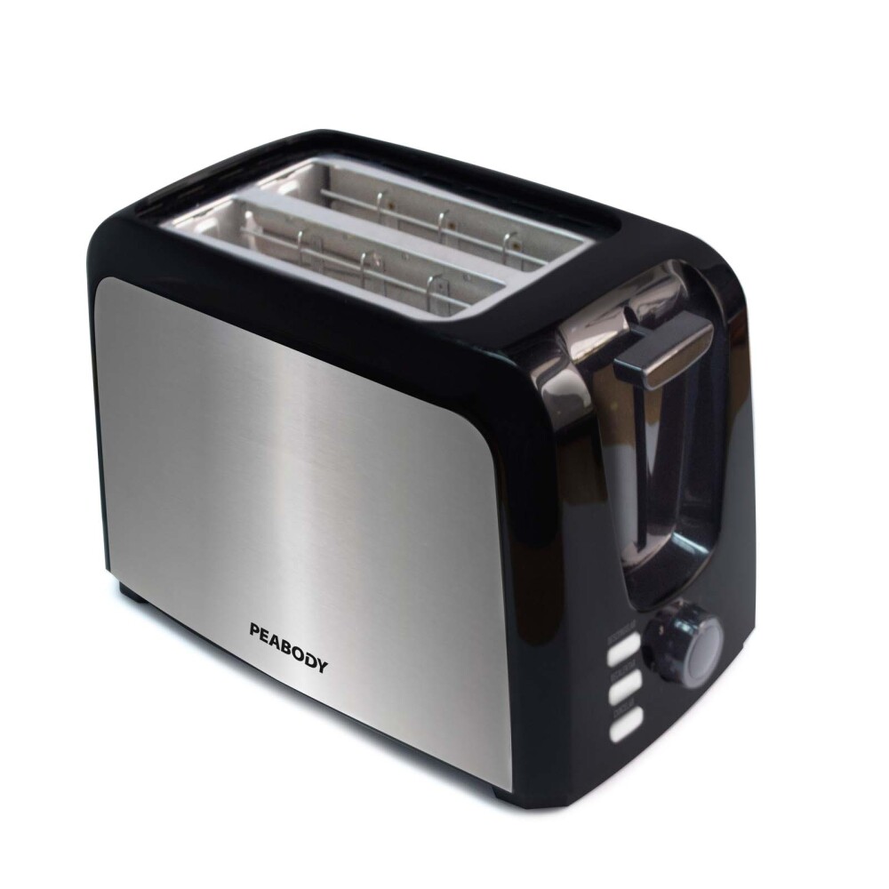 TOSTADORA PEABODY 2-PANES NEGRO PE-T1305