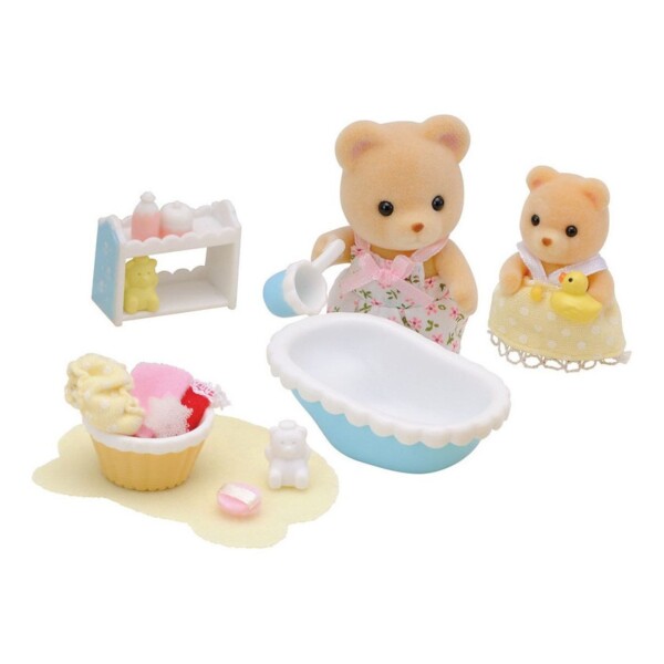 Sylvanian Families Set Baño Bebé Accesorios Juguete Niños Sylvanian Families Set Baño Bebé Accesorios Juguete Niños