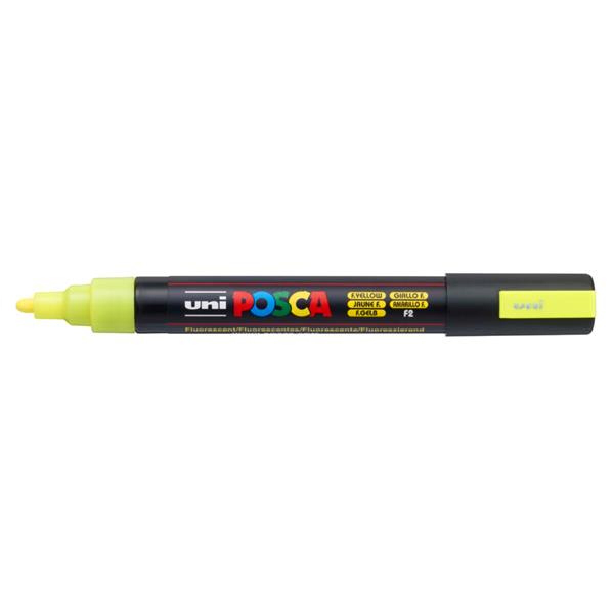 Marcador Uni Posca 2,5Mm Amarillo Flúo 