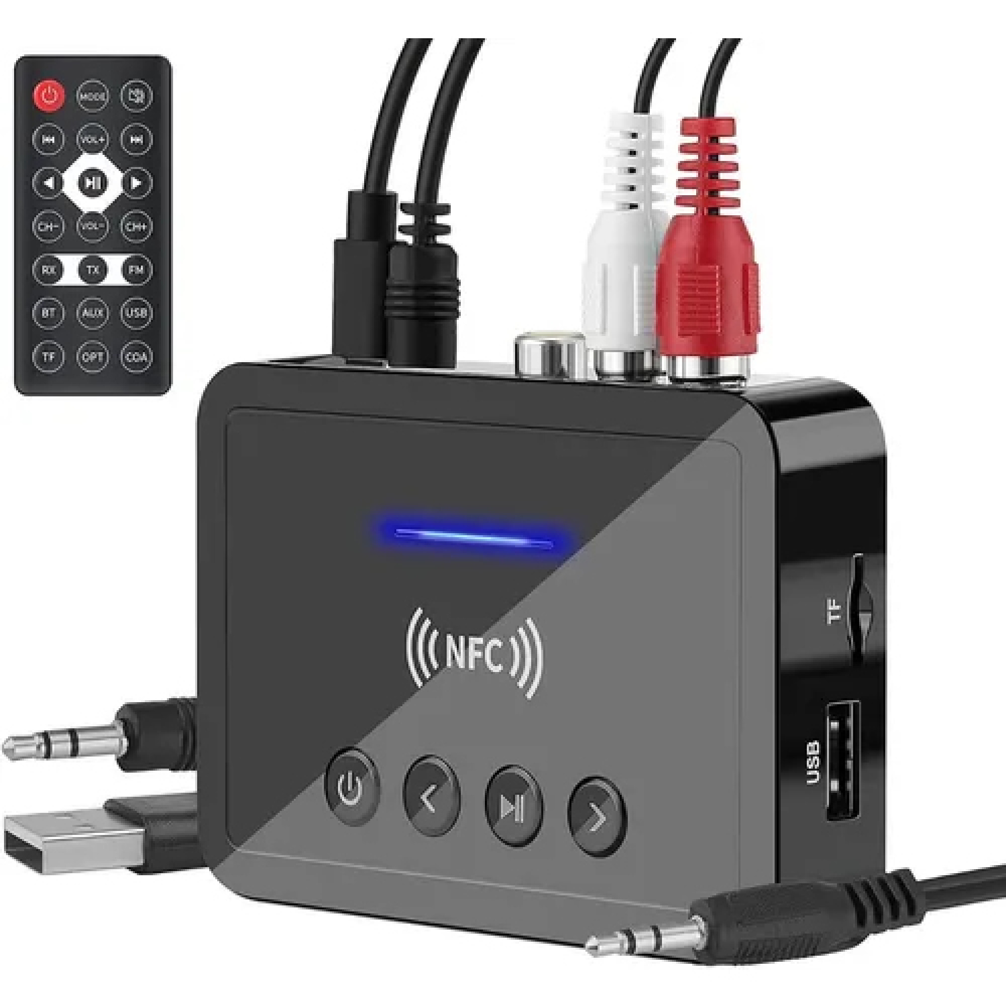 Transmisor Receptor Audio Bluetooth Adaptador Tv Pc Parlante