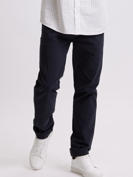 Pantalón chino Azul Marino
