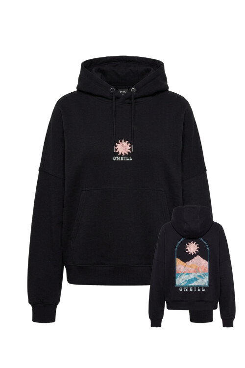 Canguro O'Neill Woman Retro Landscape Oversize Negro