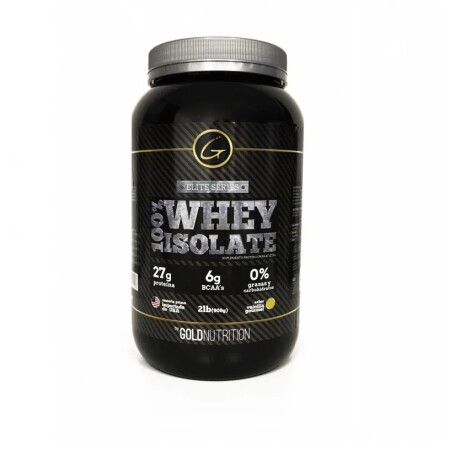 Gold Whey 100% Isolate Vainilla Gourmet 800g Gold Whey 100% Isolate Vainilla Gourmet 800g