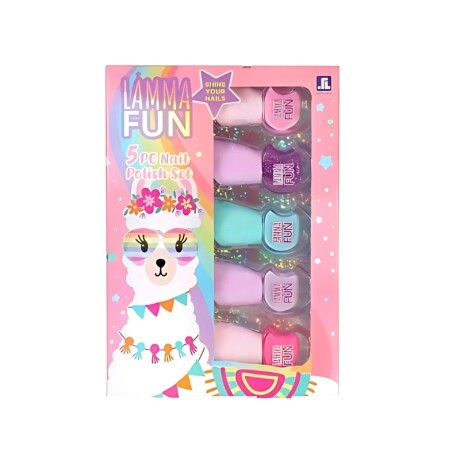 Set de esmaltes infantil x5 Set de esmaltes infantil x5