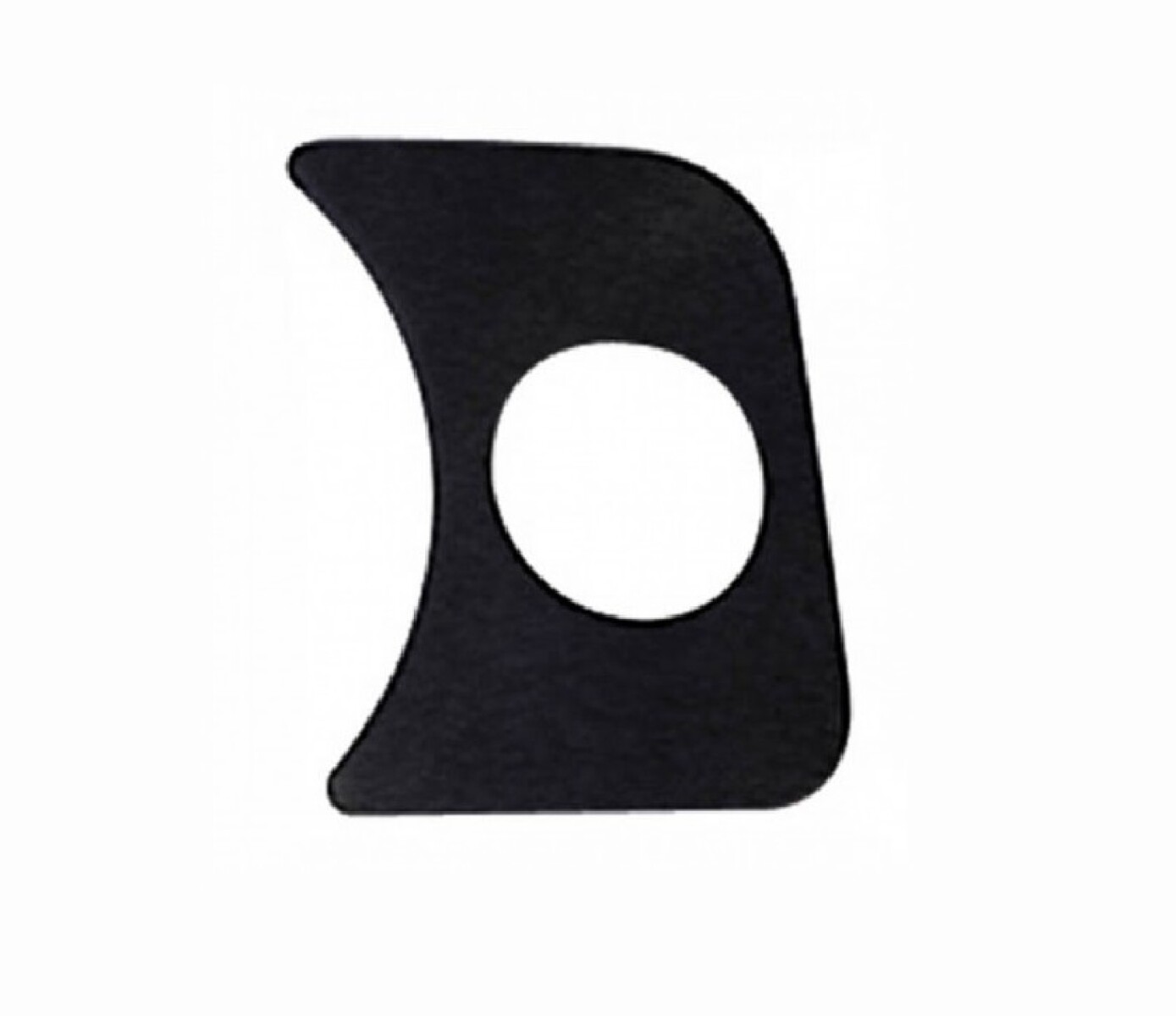 PANEL TABLERO DERECHO FUSCA P/RELOJ 1X52MM (NEGRO) (OUTLET) 