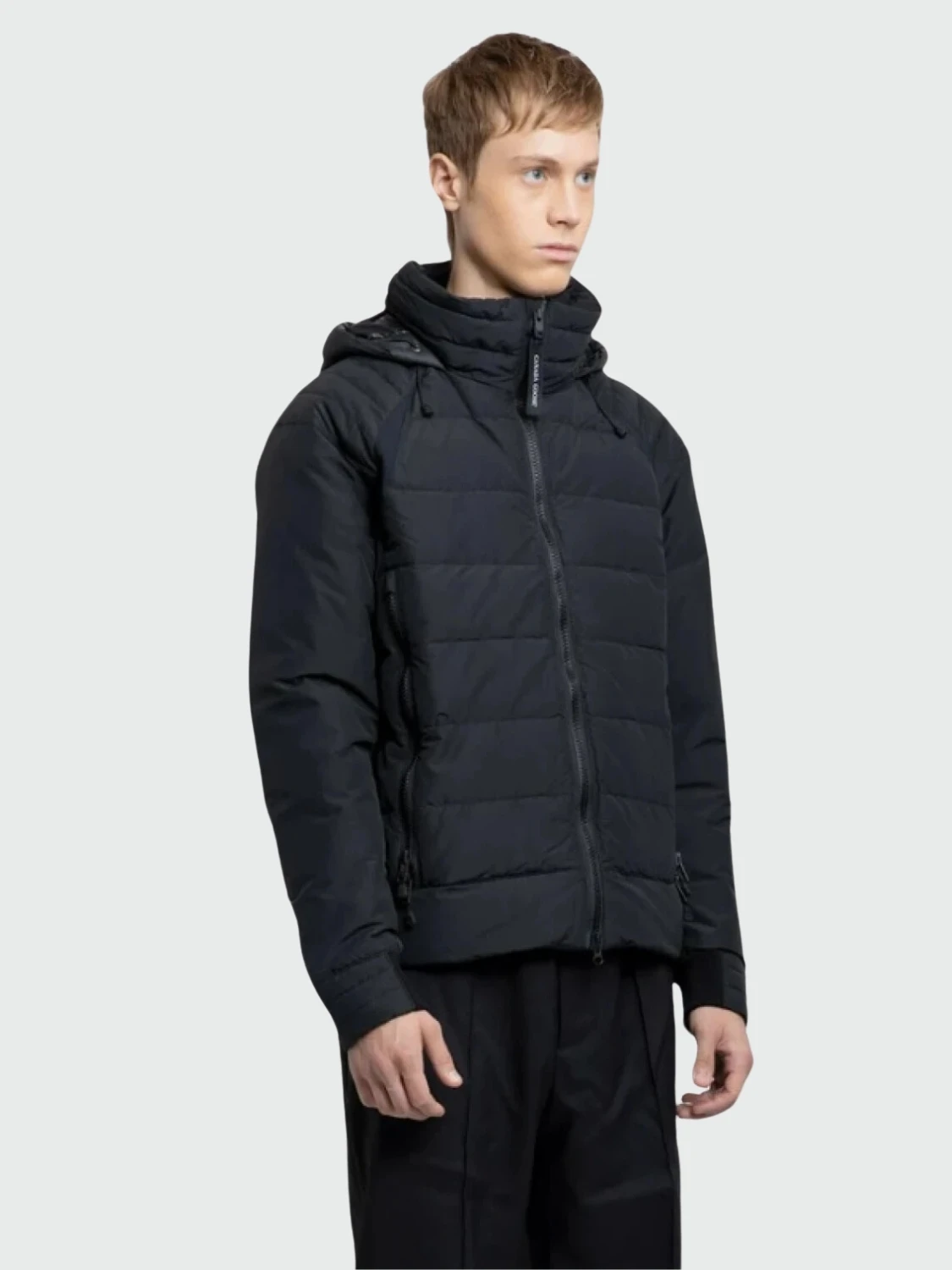 Canada Goose -Campera de nylon rellena de plumas, Updated hybridge Negro