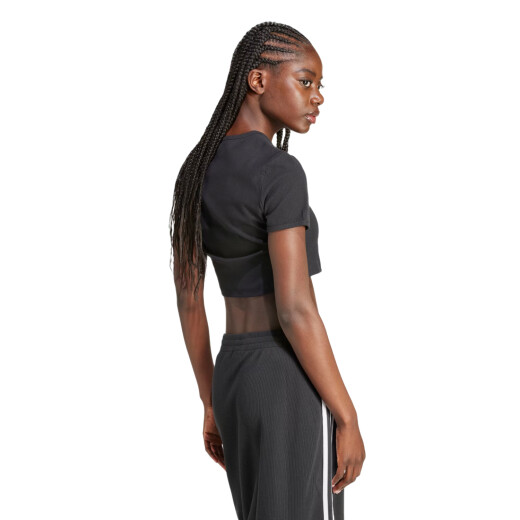 Remera Adidas Ess Rib Tee - Negro Remera Adidas Ess Rib Tee - Negro