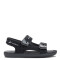 Sandalias Infantiles Rider Line Plus II Gris - Negro