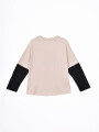 REMERA NATO PRINT BEIGE