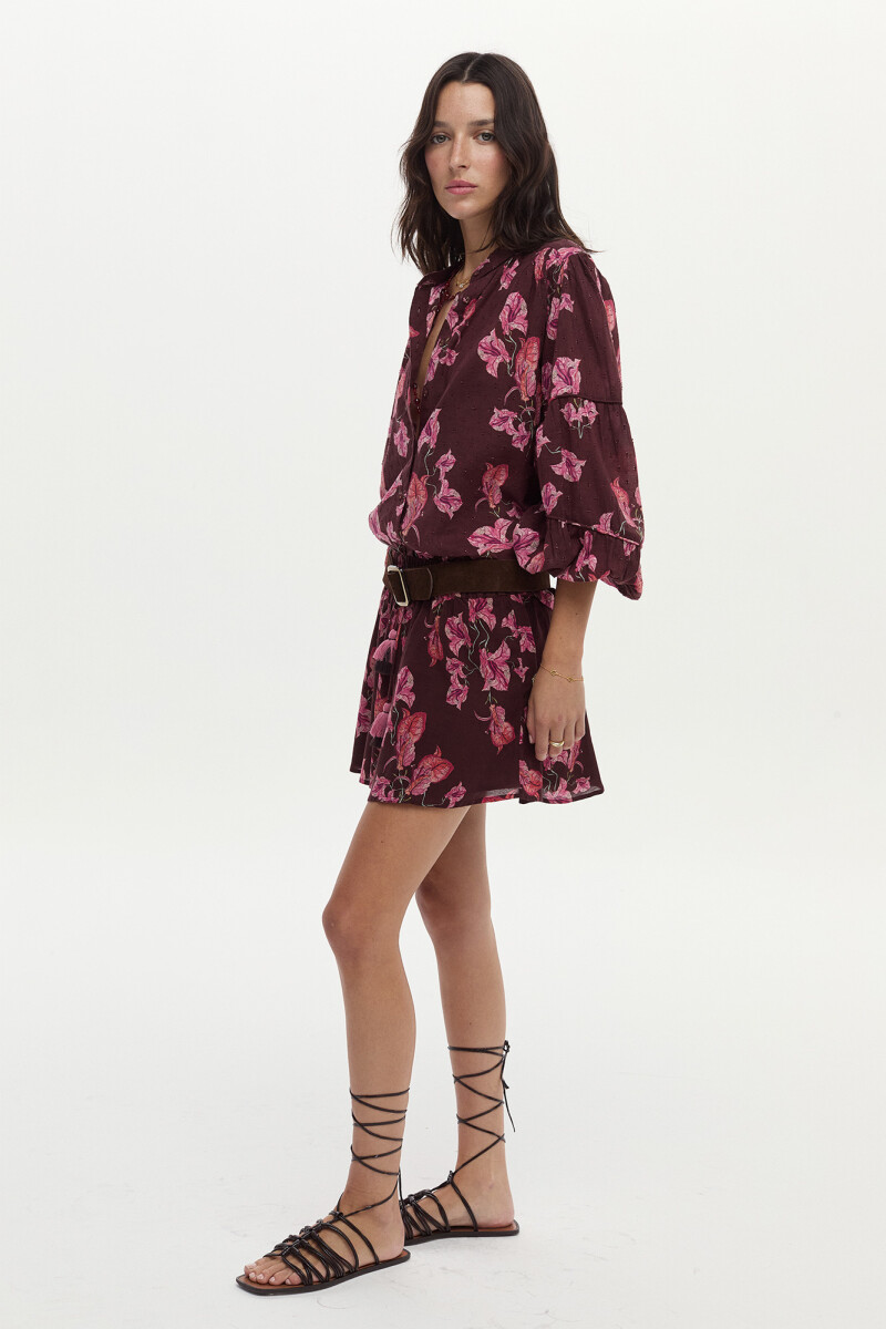 Blusa Mia Bordo