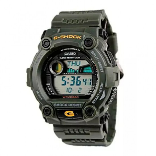 Reloj CASIO G-SHOCK G7900-3DR en Resina Verde Esfera 55mm 0