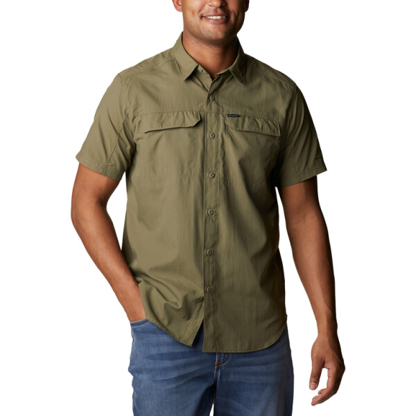 Camisa Silver Ridge 2.0 SS Hombre Stone Green