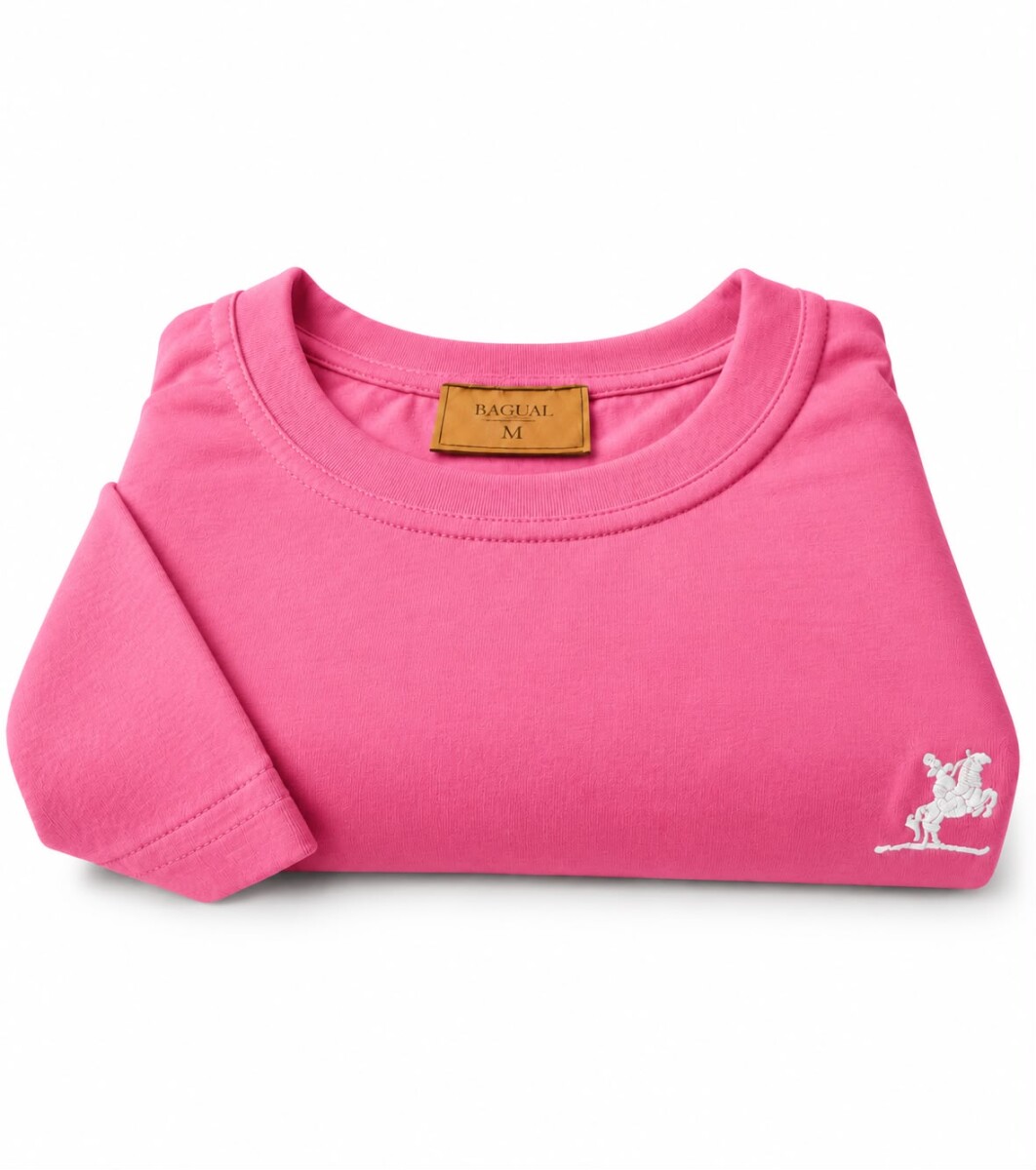 Remera tipo Hering - Rosado 