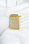Bolsa organza 9x15 cm. ORO