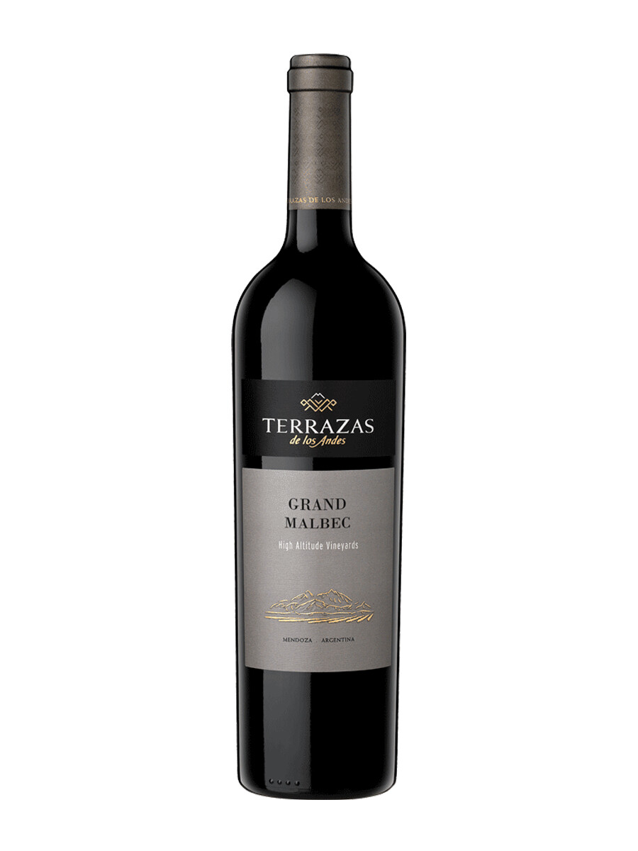 Vino Terrazas de los Andes Grand Malbec 750 ml Vino Terrazas de los Andes Grand Malbec 750 ml