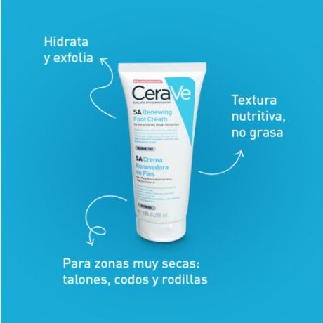 CERAVE CREMA RENOVADORA DE PIES 88ml CERAVE CREMA RENOVADORA DE PIES 88ml