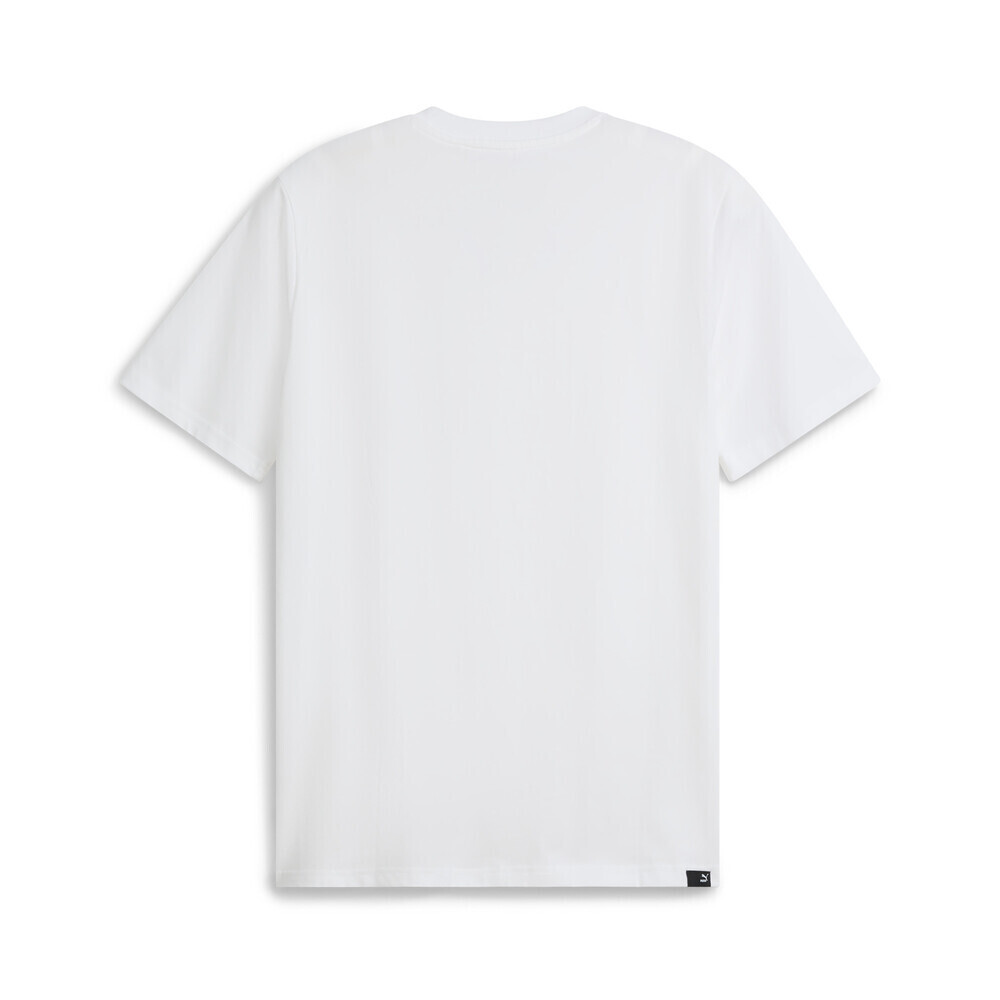 Suede Tee - Hombre White