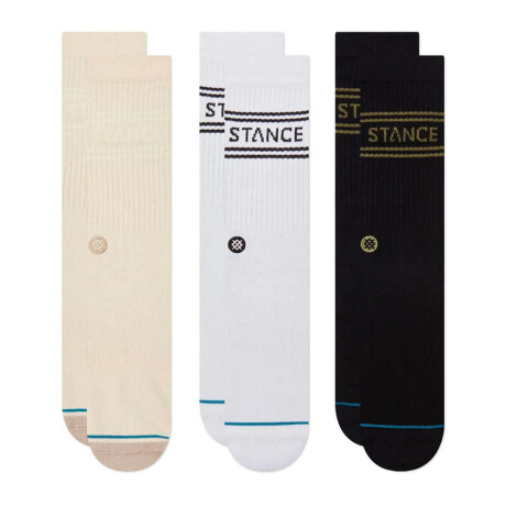 Medias Stance Basic 3 Pack Multicolor