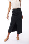 FALDA JEAN MORIA NEGRO FALDA JEAN MORIA NEGRO