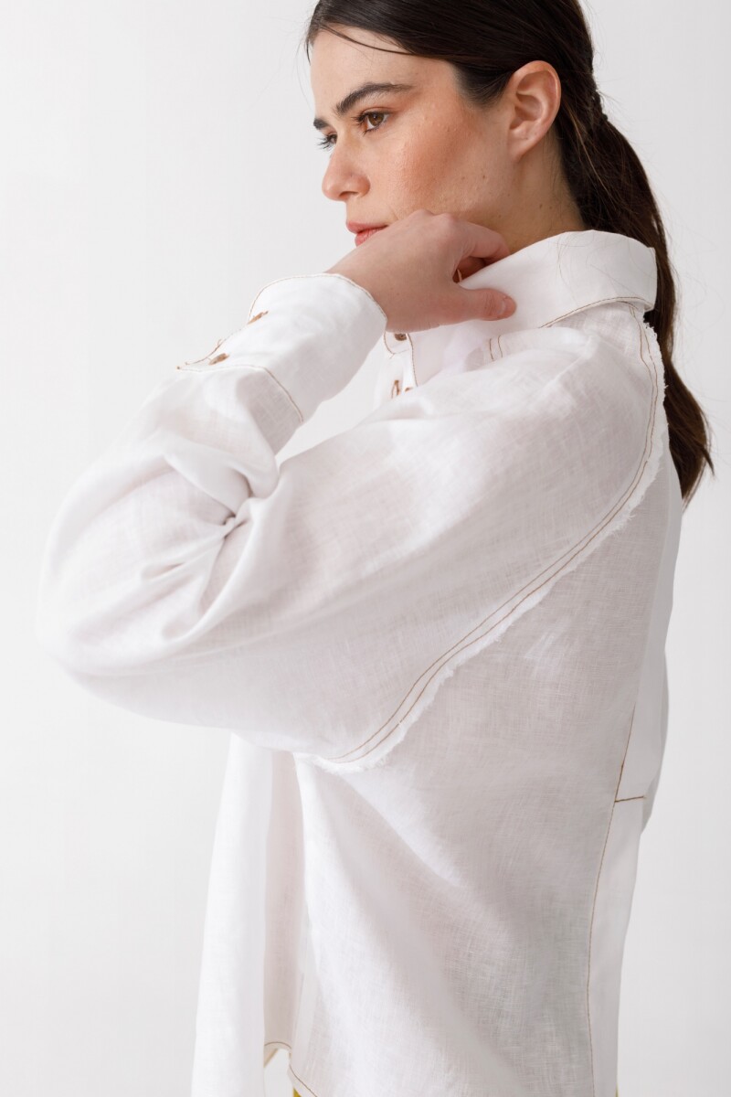 CAMISA RAGLAN Blanco