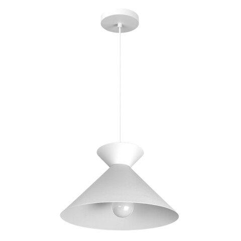 COLGANTE GUTO E27 BLANCO 30CM COLGANTE GUTO E27 BLANCO 30CM
